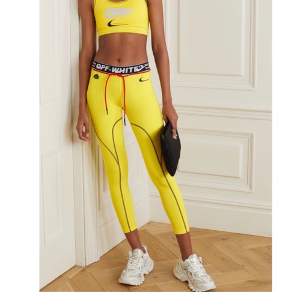 Nike x Off-White Yellow Leggings